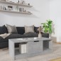 vidaXL Couchtisch Betongrau 102x50x36 cm Holzwerkstoff vidaXL Couchtisch Betongrau 102x50x36 cm Holzwerkstoff