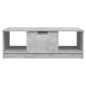 vidaXL Couchtisch Betongrau 102x50x36 cm Holzwerkstoff vidaXL Couchtisch Betongrau 102x50x36 cm Holzwerkstoff