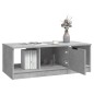 vidaXL Couchtisch Betongrau 102x50x36 cm Holzwerkstoff vidaXL Couchtisch Betongrau 102x50x36 cm Holzwerkstoff