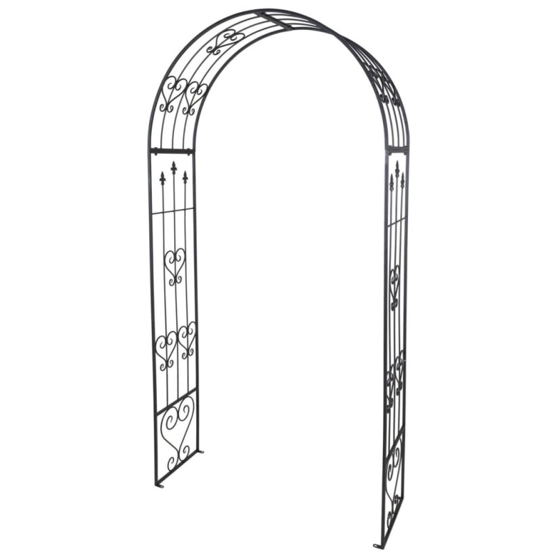 ProGarden Rosenbogen Metall 136 cm Anthrazit ProGarden Rosenbogen Metall 136 cm Anthrazit
