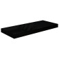 vidaXL Wandregale Schwebend 4 Stk. Hochglanz-Schwarz 60x23,5x3,8cm MDF vidaXL Wandregale Schwebend 4 Stk. Hochglanz-Schwarz 60x23,5x3,8cm MDF