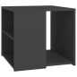 vidaXL Beistelltisch Grau 50x50x45 cm Holzwerkstoff vidaXL Beistelltisch Grau 50x50x45 cm Holzwerkstoff