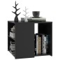 vidaXL Beistelltisch Grau 50x50x45 cm Holzwerkstoff vidaXL Beistelltisch Grau 50x50x45 cm Holzwerkstoff
