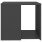 vidaXL Beistelltisch Grau 50x50x45 cm Holzwerkstoff vidaXL Beistelltisch Grau 50x50x45 cm Holzwerkstoff