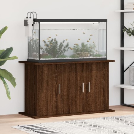 vidaXL Aquariumständer Braun Eichen-Optik 101x41x58 cm Holzwerkstoff