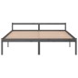 vidaXL Seniorenbett Grau 200x200 cm Massivholz Kiefer vidaXL Seniorenbett Grau 200x200 cm Massivholz Kiefer