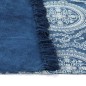 vidaXL Kelim-Teppich Baumwolle 120x180 cm mit Muster Blau vidaXL Kelim-Teppich Baumwolle 120x180 cm mit Muster Blau