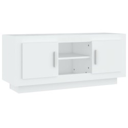 vidaXL TV-Schrank Weiß 102x35x45 cm Holzwerkstoff