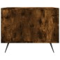 vidaXL Couchtisch Räuchereiche 50x50x40 cm Holzwerkstoff