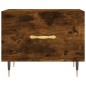vidaXL Couchtisch Räuchereiche 50x50x40 cm Holzwerkstoff vidaXL Couchtisch Räuchereiche 50x50x40 cm Holzwerkstoff