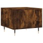 vidaXL Couchtisch Räuchereiche 50x50x40 cm Holzwerkstoff vidaXL Couchtisch Räuchereiche 50x50x40 cm Holzwerkstoff