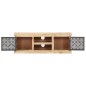 vidaXL TV-Schrank mit Stahltüren 120x30x40 cm Mango Massivholz vidaXL TV-Schrank mit Stahltüren 120x30x40 cm Mango Massivholz