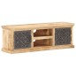 vidaXL TV-Schrank mit Stahltüren 120x30x40 cm Mango Massivholz vidaXL TV-Schrank mit Stahltüren 120x30x40 cm Mango Massivholz