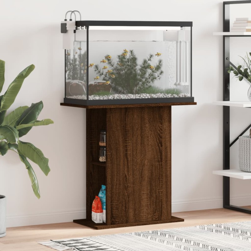 vidaXL Aquariumständer Braun Eichen-Optik 36x75x72,5 cm Holzwerkstoff vidaXL Aquariumständer Braun Eichen-Optik 36x75x72,5 cm Holzwerkstoff