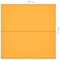 vidaXL Outdoor-Tarp 4x4 m Gelb vidaXL Outdoor-Tarp 4x4 m Gelb