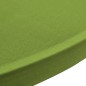 vidaXL Stretch Tischhusse 2 Stk 70 cm Grün vidaXL Stretch Tischhusse 2 Stk 70 cm Grün