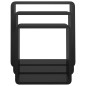 vidaXL Würfelregale 3 Stk. Schwarz MDF vidaXL Würfelregale 3 Stk. Schwarz MDF