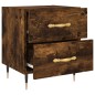 vidaXL Nachttisch Räuchereiche 40x35x47,5 cm Holzwerkstoff vidaXL Nachttisch Räuchereiche 40x35x47,5 cm Holzwerkstoff