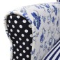 vidaXL Sessel mit Patchwork-Design Stoff vidaXL Sessel mit Patchwork-Design Stoff