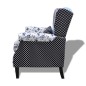 vidaXL Sessel mit Patchwork-Design Stoff vidaXL Sessel mit Patchwork-Design Stoff