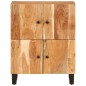 vidaXL Sideboard mit 4 Türen 60x33x75 cm Massivholz Akazie vidaXL Sideboard mit 4 Türen 60x33x75 cm Massivholz Akazie