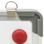 vidaXL Magnetisches Whiteboard Weiß 50 x 35 cm Stahl vidaXL Magnetisches Whiteboard Weiß 50 x 35 cm Stahl