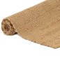 vidaXL Teppich Rechteckig Natur 120x180 cm Jute vidaXL Teppich Rechteckig Natur 120x180 cm Jute