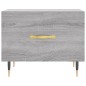vidaXL Couchtisch Grau Sonoma 50x50x40 cm Holzwerkstoff vidaXL Couchtisch Grau Sonoma 50x50x40 cm Holzwerkstoff