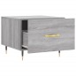 vidaXL Couchtisch Grau Sonoma 50x50x40 cm Holzwerkstoff vidaXL Couchtisch Grau Sonoma 50x50x40 cm Holzwerkstoff