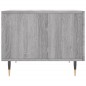 vidaXL Couchtisch Grau Sonoma 50x50x40 cm Holzwerkstoff vidaXL Couchtisch Grau Sonoma 50x50x40 cm Holzwerkstoff
