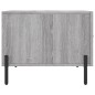 vidaXL Couchtisch Grau Sonoma 50x50x40 cm Holzwerkstoff vidaXL Couchtisch Grau Sonoma 50x50x40 cm Holzwerkstoff