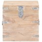 vidaXL Truhe 40x40x40 cm Akazie Massivholz vidaXL Truhe 40x40x40 cm Akazie Massivholz