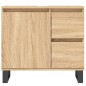 vidaXL Badschrank Sonoma-Eiche 65x33x60 cm Holzwerkstoff vidaXL Badschrank Sonoma-Eiche 65x33x60 cm Holzwerkstoff