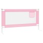 vidaXL Kleinkind-Bettschutzgitter Rosa 160x25 cm Stoff vidaXL Kleinkind-Bettschutzgitter Rosa 160x25 cm Stoff