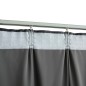 vidaXL Verdunkelungsvorhänge mit Haken 2 Stk. Samt Anthrazit 140x225cm vidaXL Verdunkelungsvorhänge mit Haken 2 Stk. Samt Anthrazit 140x225cm