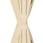 vidaXL Vorhänge Mikro-Satin 2 Stk. mit Schlaufen 140x245 cm Beige vidaXL Vorhänge Mikro-Satin 2 Stk. mit Schlaufen 140x245 cm Beige