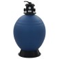 vidaXL Pool-Sandfilter mit 6-Wege-Ventil Filterkessel Blau 660 mm vidaXL Pool-Sandfilter mit 6-Wege-Ventil Filterkessel Blau 660 mm