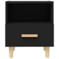 vidaXL Nachttische 2 Stk. Schwarz 40x35x47 cm vidaXL Nachttische 2 Stk. Schwarz 40x35x47 cm
