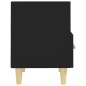 vidaXL Nachttische 2 Stk. Schwarz 40x35x47 cm vidaXL Nachttische 2 Stk. Schwarz 40x35x47 cm