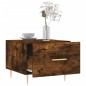 vidaXL Couchtisch Räuchereiche 50x50x40 cm Holzwerkstoff vidaXL Couchtisch Räuchereiche 50x50x40 cm Holzwerkstoff