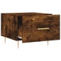 vidaXL Couchtisch Räuchereiche 50x50x40 cm Holzwerkstoff vidaXL Couchtisch Räuchereiche 50x50x40 cm Holzwerkstoff