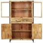 vidaXL Highboard 100×40×175 cm Massivholz Mango vidaXL Highboard 100×40×175 cm Massivholz Mango