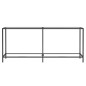 vidaXL Konsolentisch Transparent 180x35x75,5 cm Hartglas vidaXL Konsolentisch Transparent 180x35x75,5 cm Hartglas