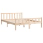 vidaXL Massivholzbett 150x200 cm vidaXL Massivholzbett 150x200 cm