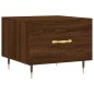 vidaXL Couchtisch Braun Eichen-Optik 50x50x40 cm Holzwerkstoff vidaXL Couchtisch Braun Eichen-Optik 50x50x40 cm Holzwerkstoff