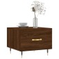 vidaXL Couchtisch Braun Eichen-Optik 50x50x40 cm Holzwerkstoff vidaXL Couchtisch Braun Eichen-Optik 50x50x40 cm Holzwerkstoff