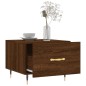 vidaXL Couchtisch Braun Eichen-Optik 50x50x40 cm Holzwerkstoff vidaXL Couchtisch Braun Eichen-Optik 50x50x40 cm Holzwerkstoff