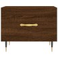 vidaXL Couchtisch Braun Eichen-Optik 50x50x40 cm Holzwerkstoff vidaXL Couchtisch Braun Eichen-Optik 50x50x40 cm Holzwerkstoff
