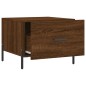 vidaXL Couchtisch Braun Eichen-Optik 50x50x40 cm Holzwerkstoff vidaXL Couchtisch Braun Eichen-Optik 50x50x40 cm Holzwerkstoff