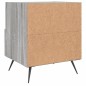 vidaXL Nachttisch Grau Sonoma 40x35x47,5 cm Holzwerkstoff vidaXL Nachttisch Grau Sonoma 40x35x47,5 cm Holzwerkstoff
